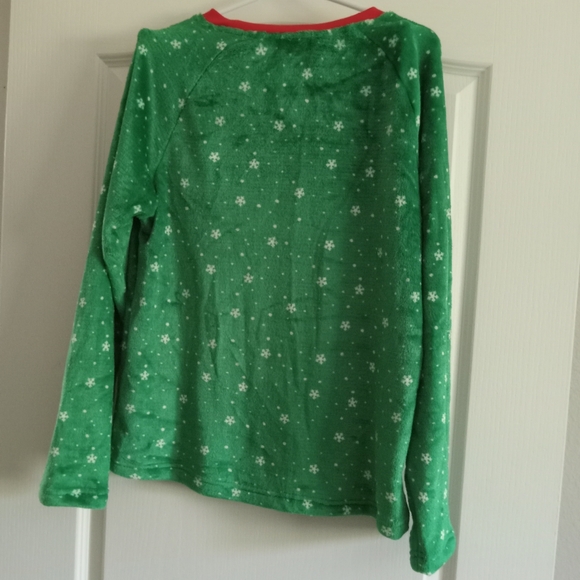 Pug Dog Ugly Christmas Sweater with Bells Green, Red & White - Picture 6 of 7